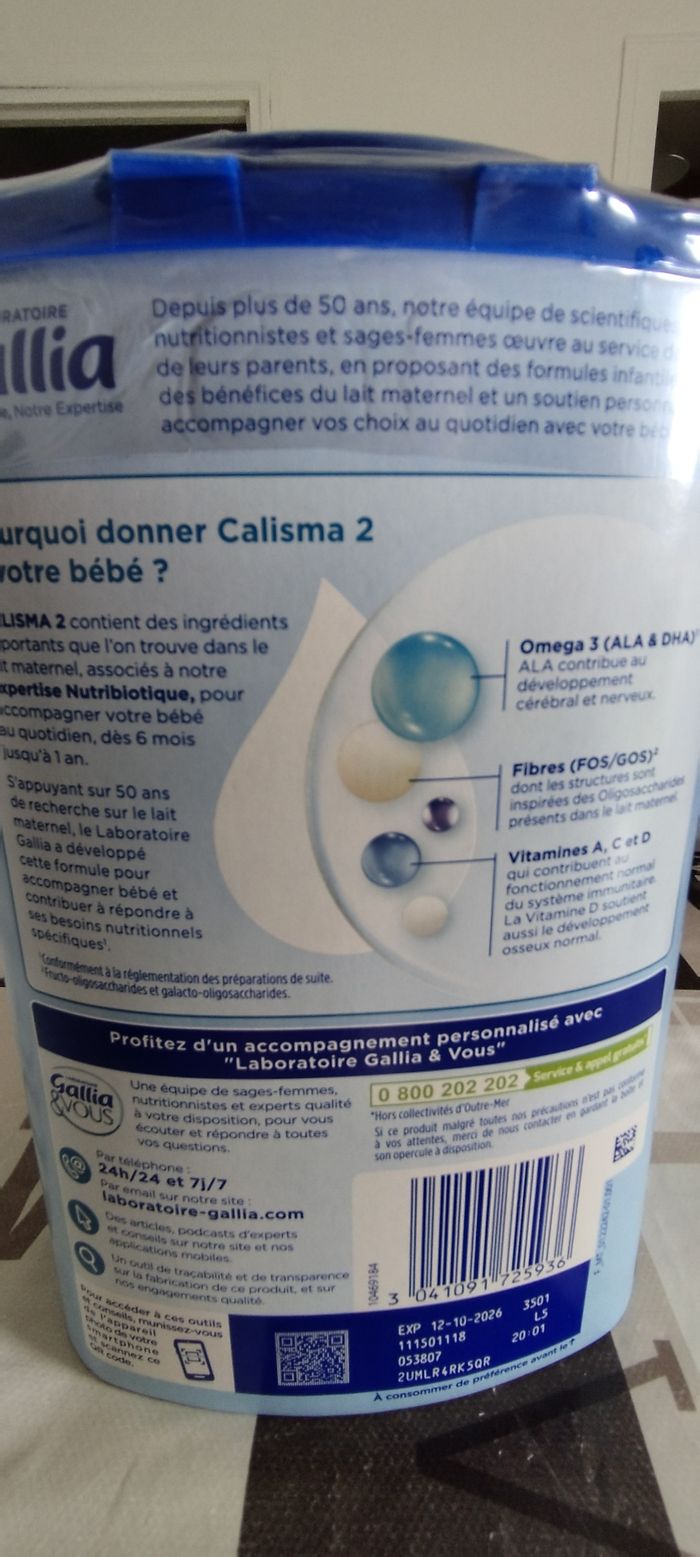 Lait guigoz  2e âge - photo numéro 2