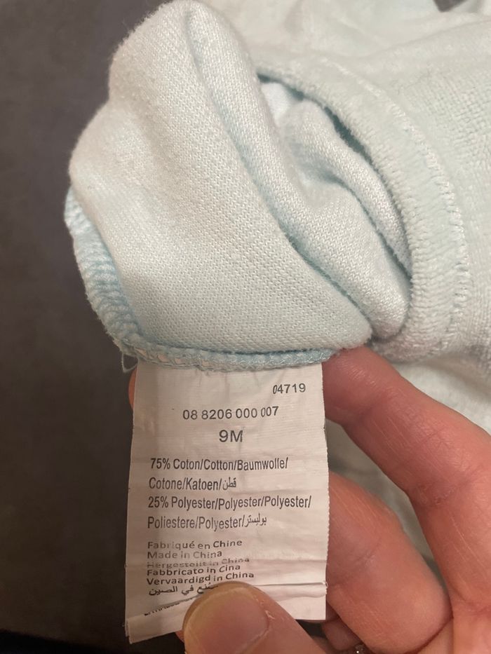 2 pyjamas velours 9 mois - photo numéro 4