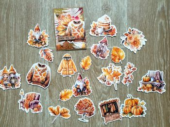 Die cut automne scrapbooking