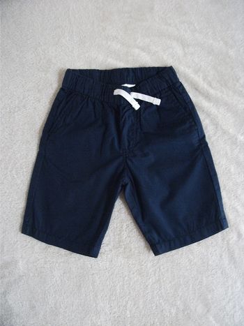 Short bleu marine 4-5 ans H&M