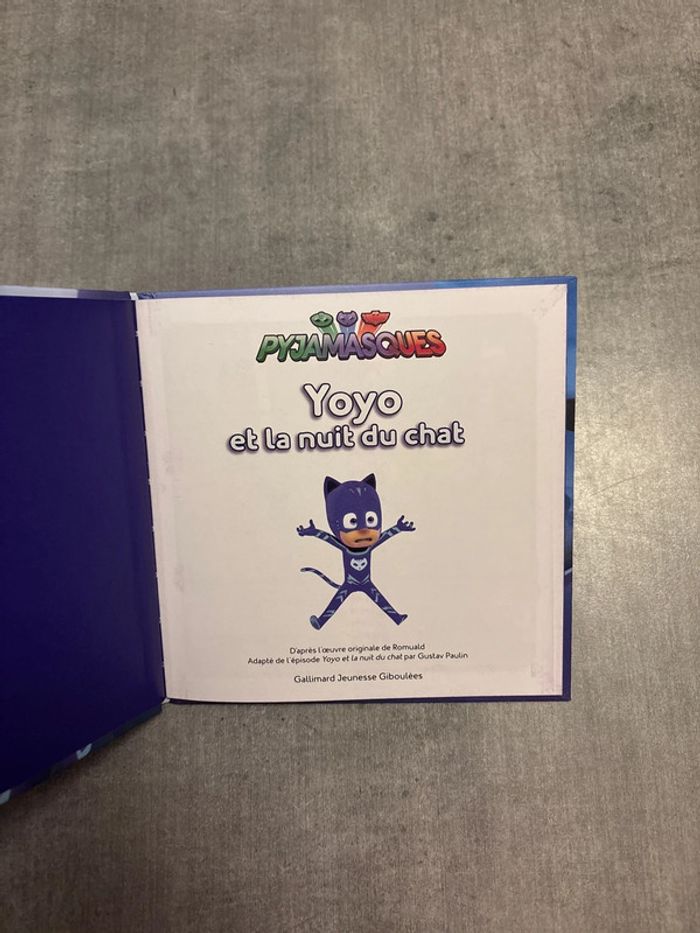 Livre Pyjamasques, yo-yo et la nuit du chat - photo numéro 2