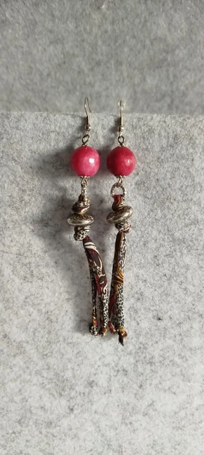 🍄 Boucles d’oreilles ▪ style bohème