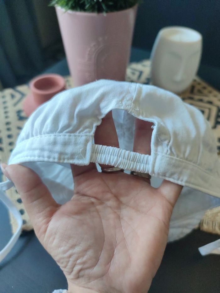 Casquette souple blanc - photo numéro 4