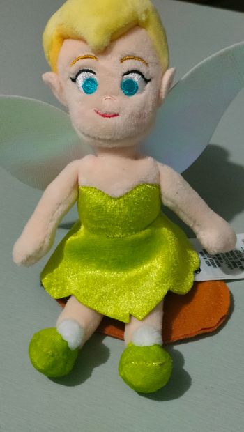 Peluche d'épaule fée clochette Disneyland