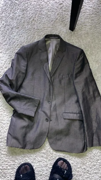 Veste costume marron