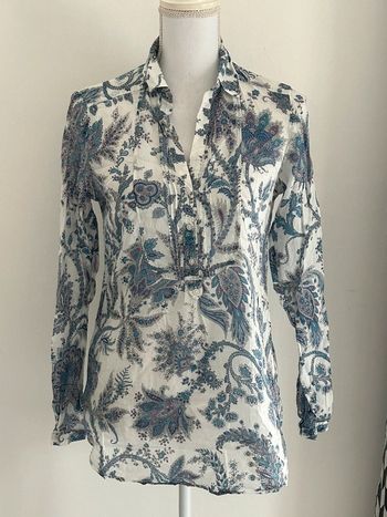 Blouse manches longues Massimo Dutti