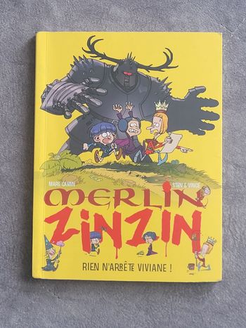 Merlin Zinzin Tome 4 - Rien N'arrête Viviane ! Isabel, Marc Cantin, Stan & Vince