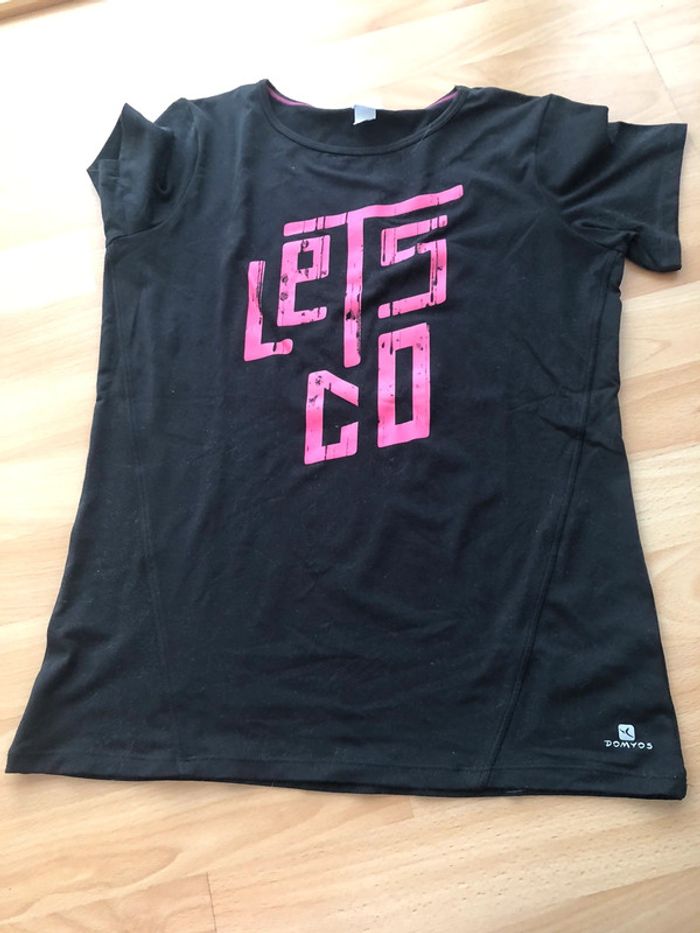 T-shirt de gym 14 ans