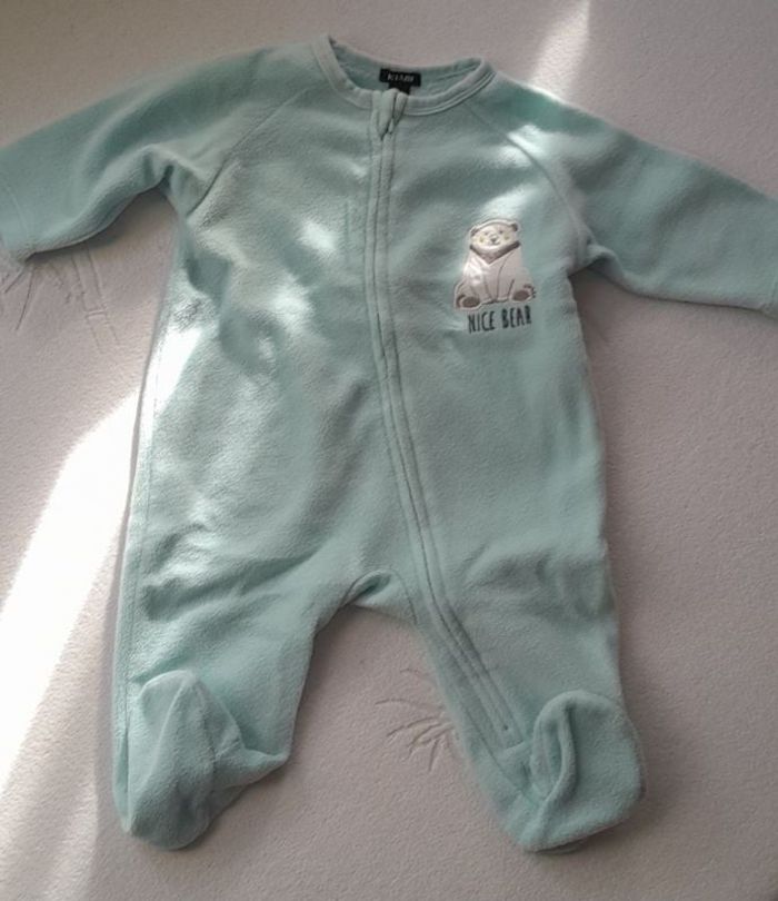Combi-pyjama avec pieds 3-6 mois