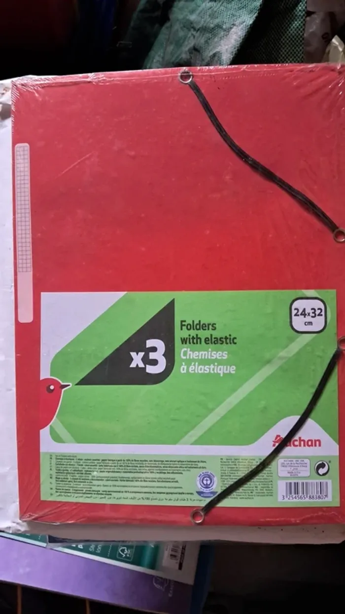 Lot de 3 chemises à élastiques