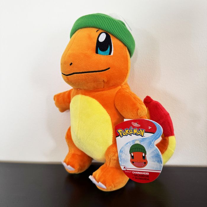 Salameche Noël Peluche Pokémon Holiday Seasonal Jazwares 20cm Charmander - photo numéro 3