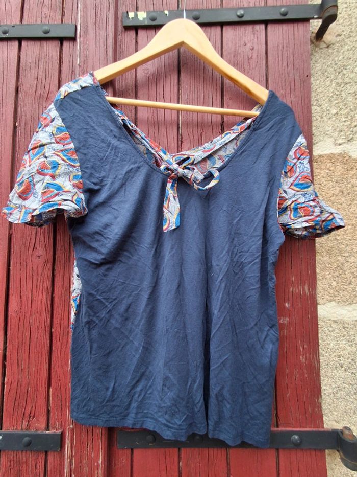 T shirt fluide Cache Cache taille 38 - photo numéro 3