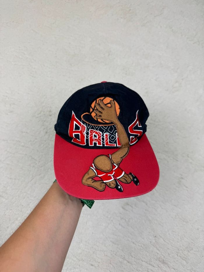 Casquette basketball vintage Michael Jordan NBA 90’s Chicago Bulls