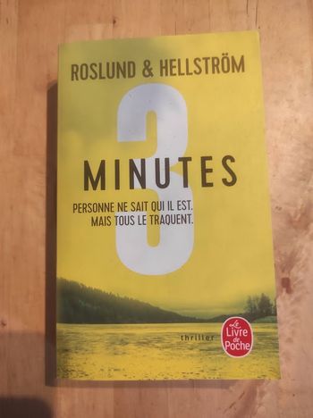 Minutes Roslund & Hellström Livre de Poche Thriller 2020