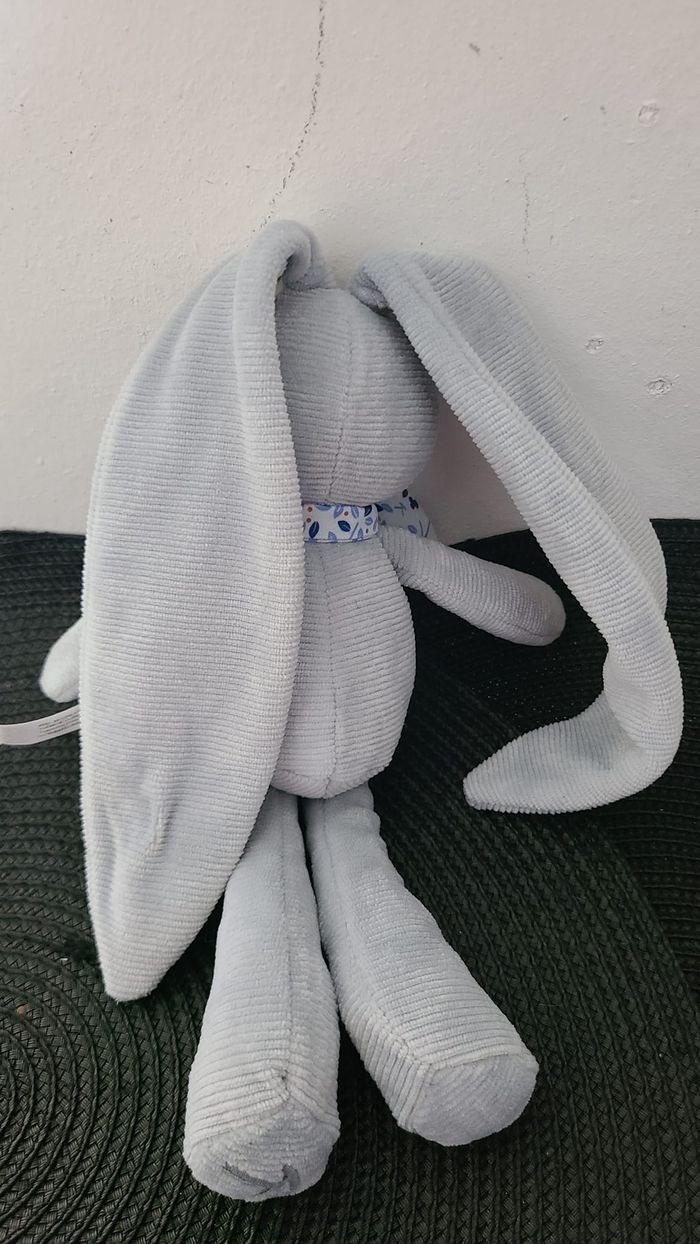 Kaloo Lapinoo Peluche Petit Lapin Bleu - 25 cm - photo numéro 3