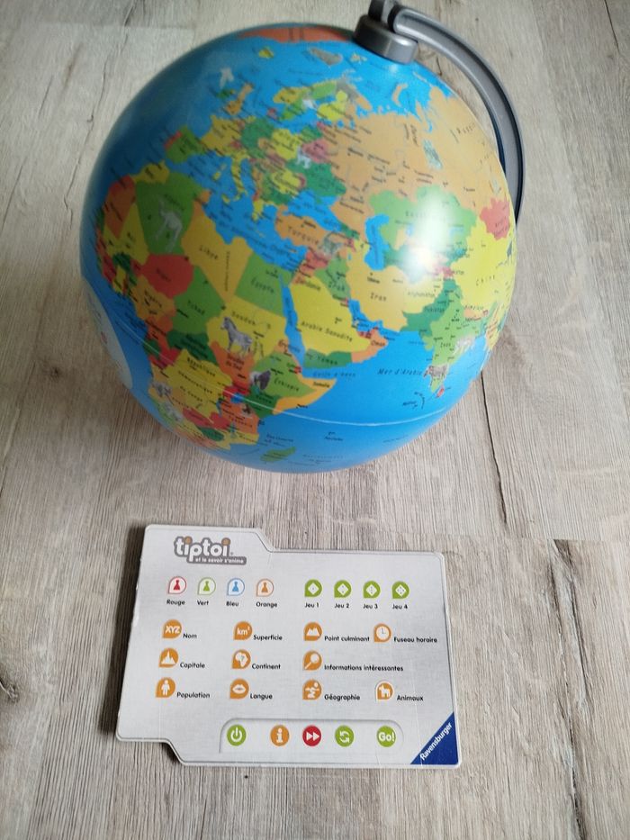 Globe tiptoi