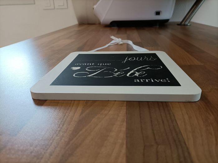 Joli cadre pour compter les jours avant naissance de bébé - photo numéro 4