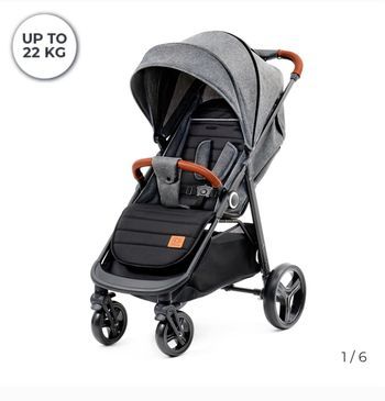 Poussette grande plus kinderkraft