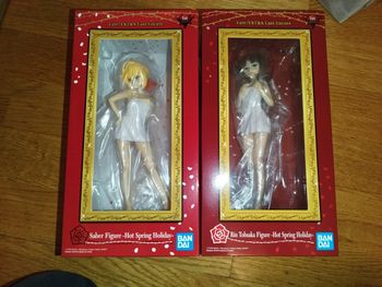 Figurine Fate/Extra Last Encore Saber et Rin Tohsaka ver Bathing figure