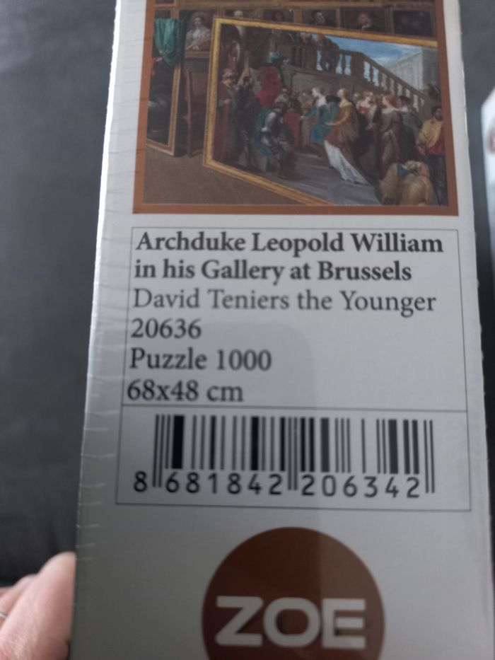 Puzzle 1000 pièces high quality Zoé leopold William - photo numéro 2