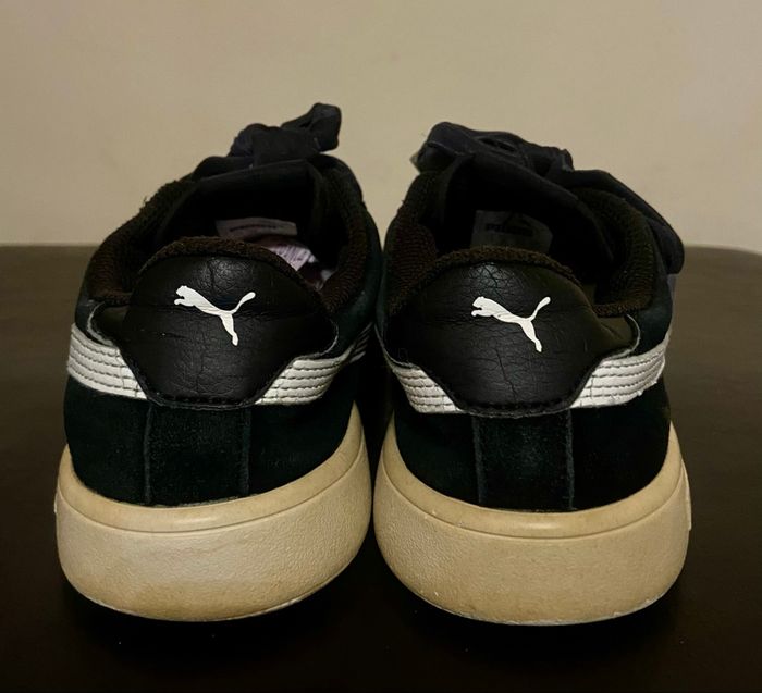 Baskets »Puma »noires/bleu marine - photo numéro 4
