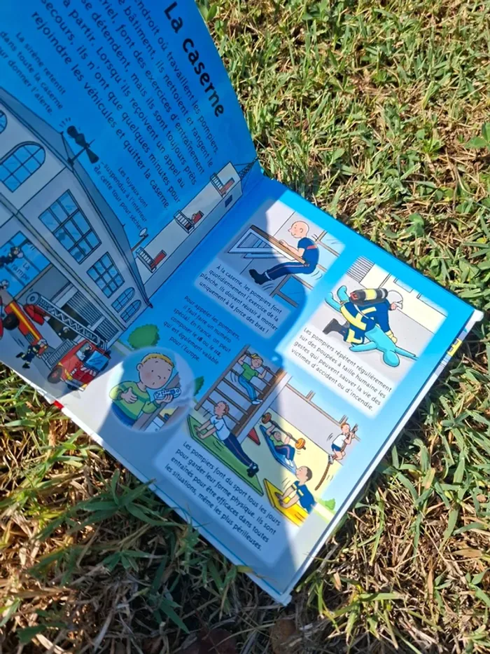 Livre les pompiers la petite imagerie - photo numéro 2