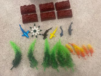 Sceau avec animaux et accessoires marin 🌻