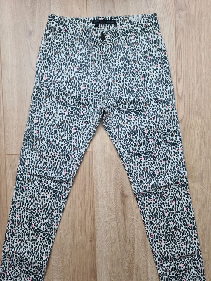 Jean skinny à imprimé 12 ans IKKS - photo numéro 2
