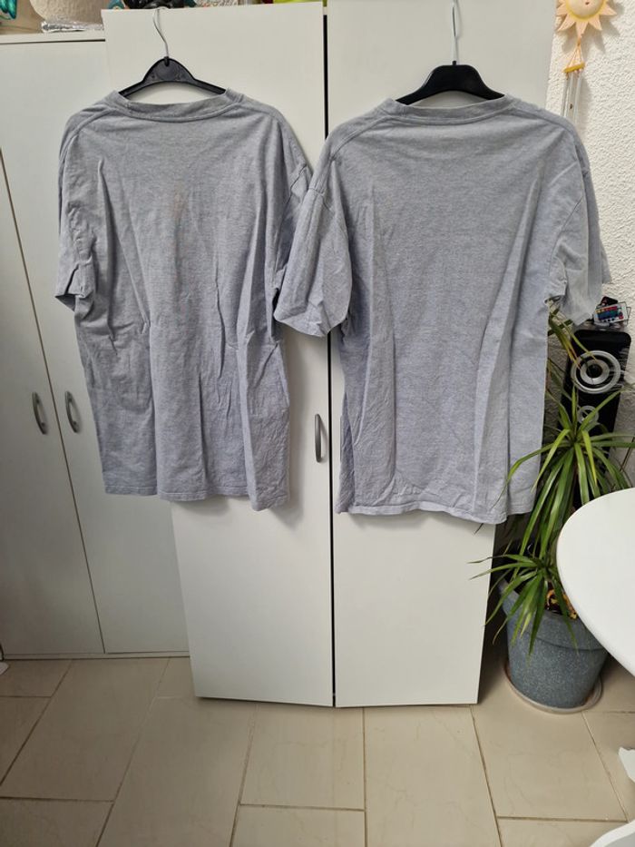 Lot De 2 T-Shirt Gris - photo numéro 6