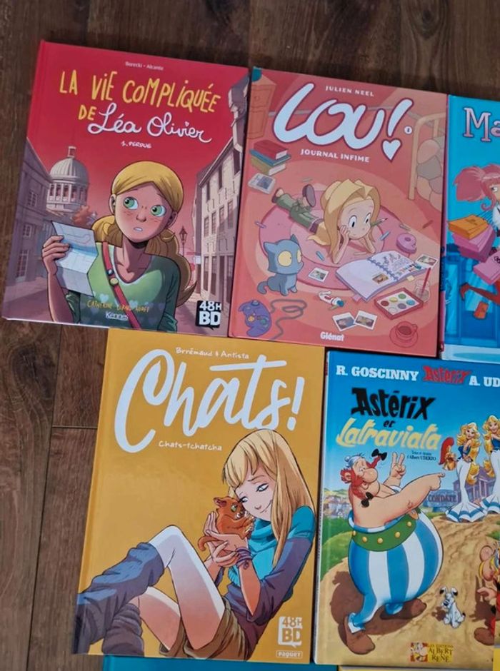 Lot de 7 bandes dessinées découverte fille - photo numéro 2