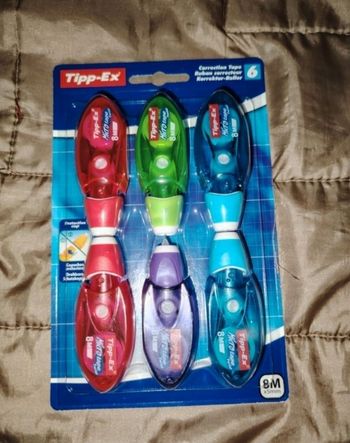 Lot 6 souris correctrice tipp-ex 