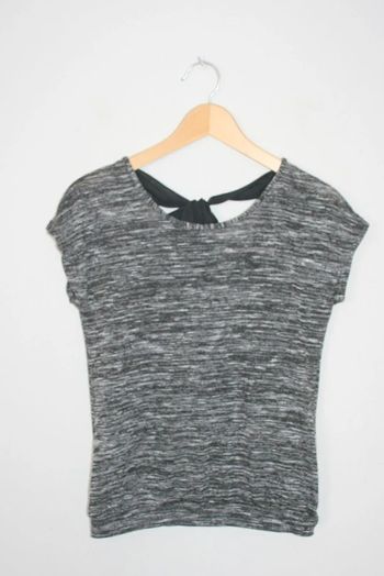 Haut gris chiné Kiabi taille M