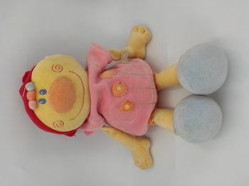 Doudou Babette Personnage Jaune Nattou Vintage