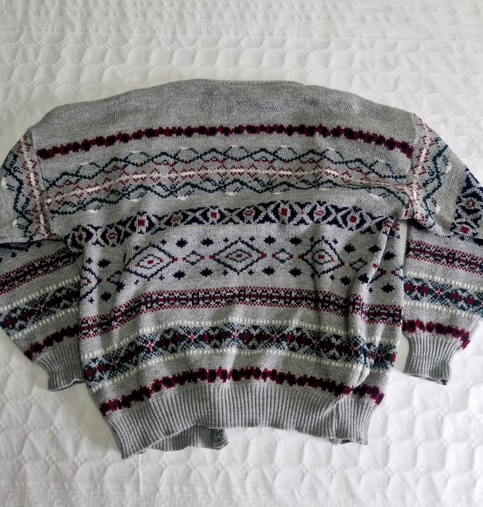 Gilet / cardigan  , vintage  , homme  , taille L - photo numéro 2