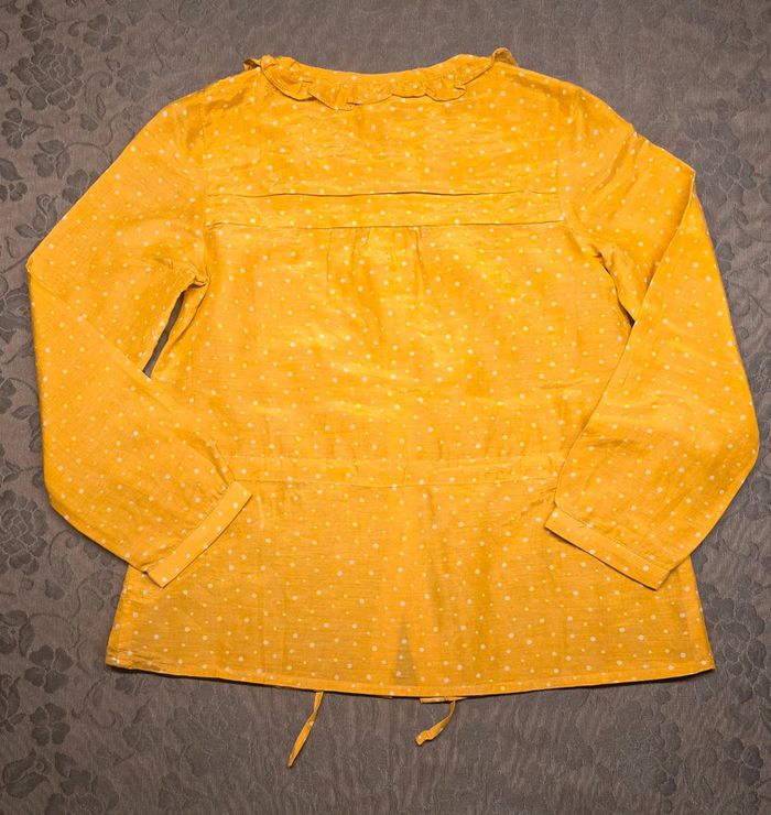 Chemise blouse Tunique col à volants Cyrillus 6 ans - photo numéro 2