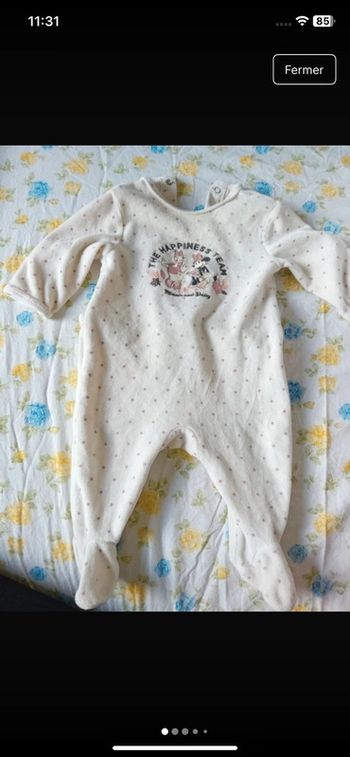 Lot de pyjamas 6 mois