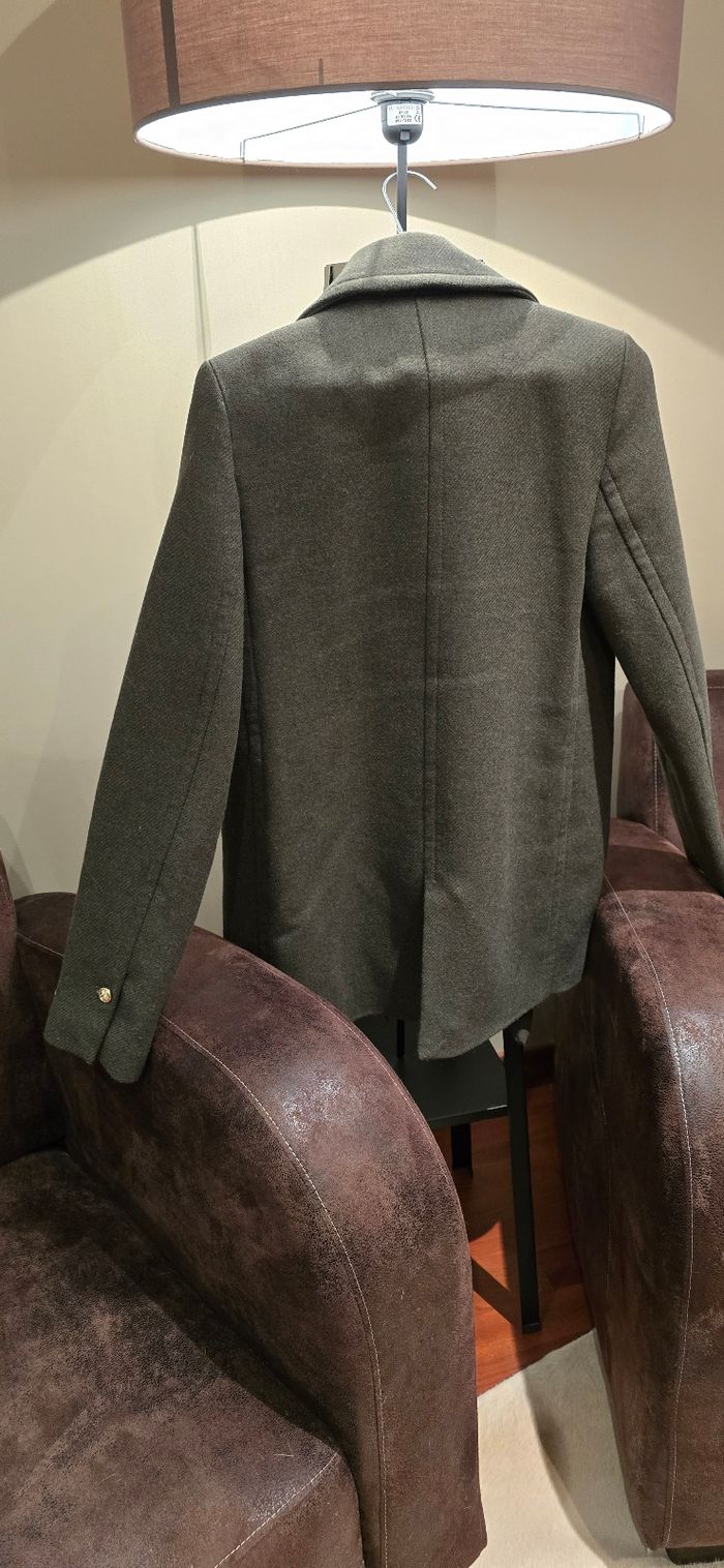 Manteau 3/4 kaki - photo numéro 4