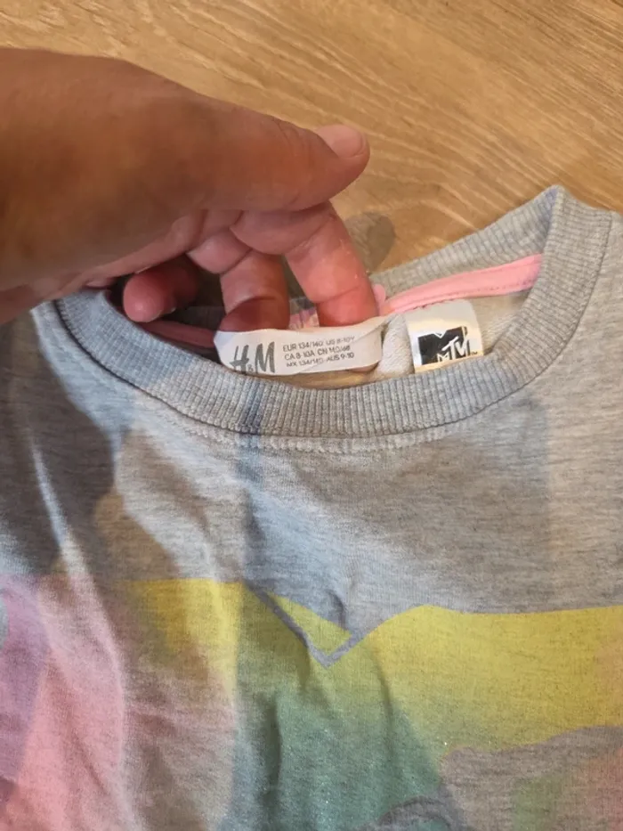 Lot de 3 hauts H&M taille 8-10 ans - photo numéro 3