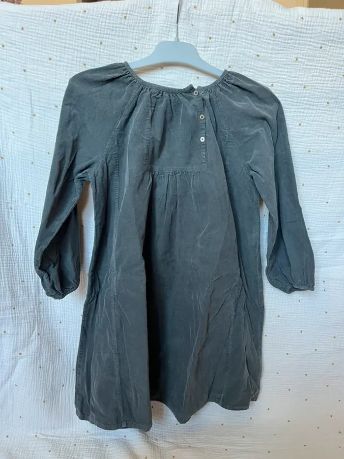 Robe en velours Bonton – Taille 8 ans 🍂