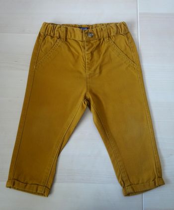 Pantalon chino camel Kiabi 12 mois
