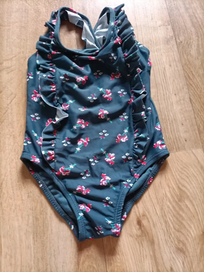 Maillot de bain 1 pièce Tao 12 mois dos croisé