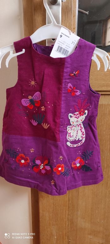 Robe velours