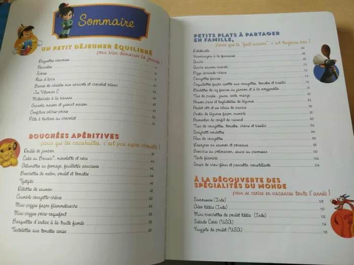 livre de cuisine pour enfant Disney - photo numéro 3