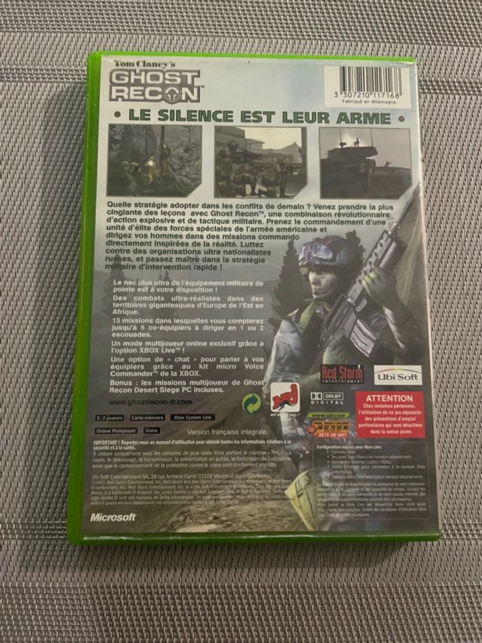 Tom Clancy's Ghost Recon Jeu Xbox FR - photo numéro 3