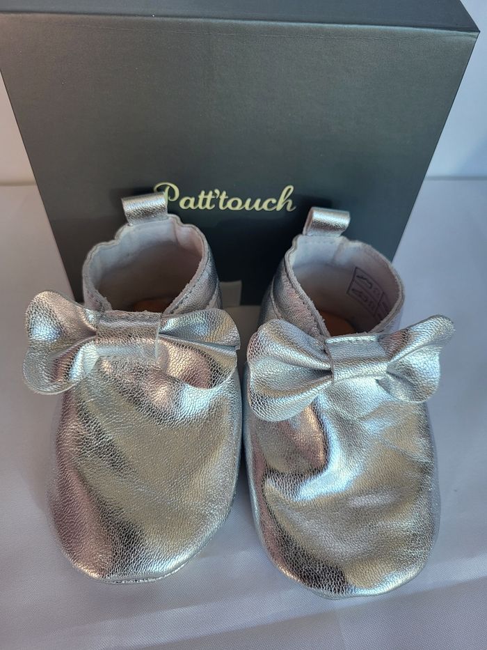 Chaussures bébés en cuir Point 22 Made in France 🇨🇵 - photo numéro 2