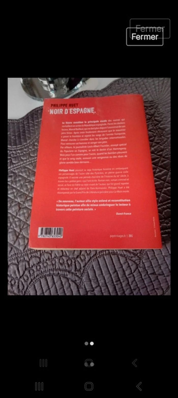 Livre noir d Espagne 97827436530401 - photo numéro 2