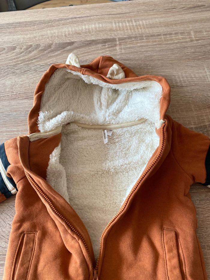 Gilet doublé bébé garçon Orchestra 9mois - photo numéro 2