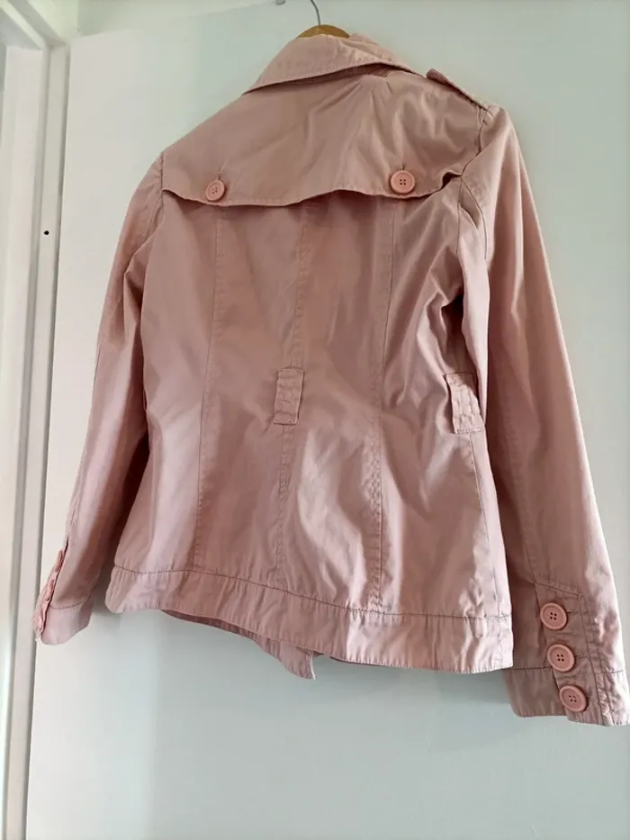 Veste trench rose - photo numéro 2