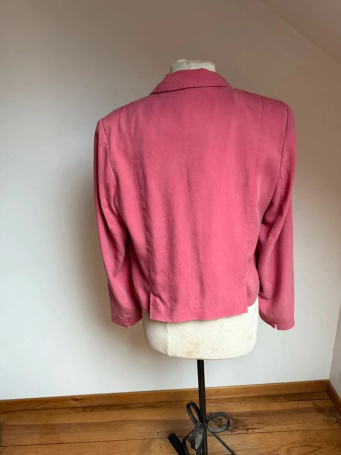 Superbe Blazer Veste Promod rose 🌸 M 38 40 - photo numéro 7