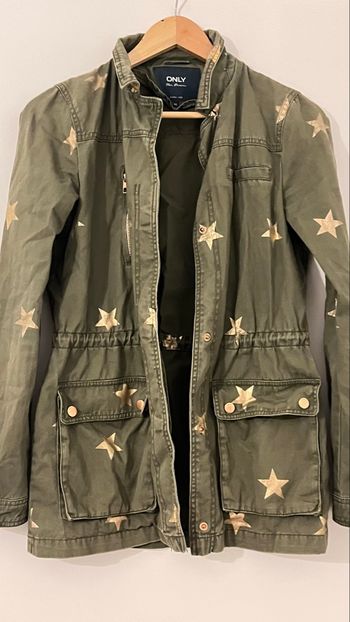 Veste kaki étoiles 